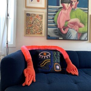 JUMBO JIBBLES Hand Hug Pillow